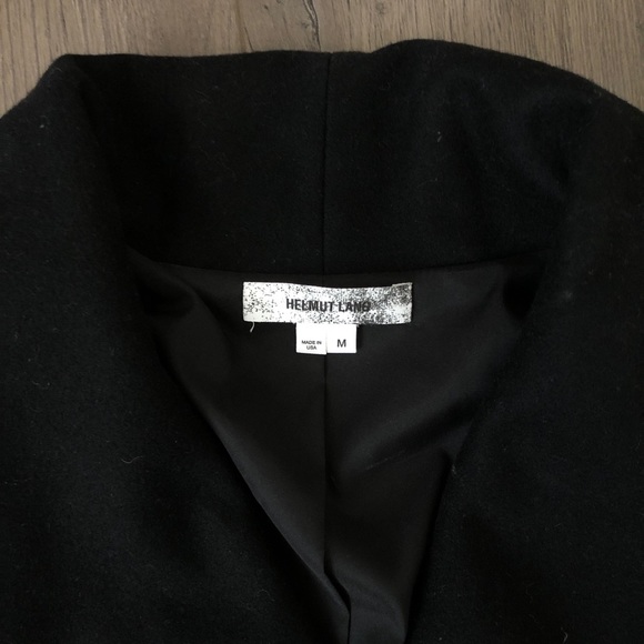 HELMUT LANG Wool Biker Jacket - Picture 2 of 3